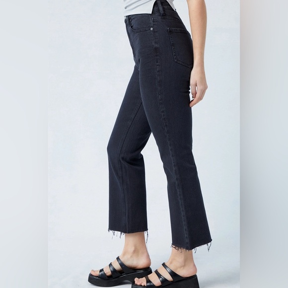 PacSun Denim - PACSUN High waisted stretch crop Boot Black Jeans Sz 26